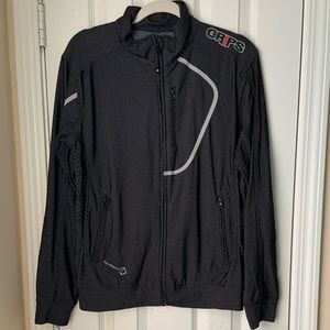 Grips Athletics track top black jacket